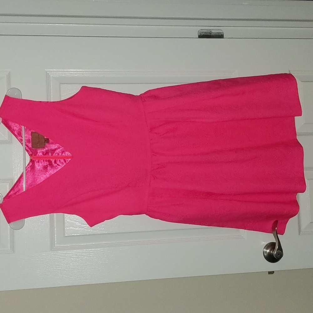 I.Madeline pink paisley patterned dress, size M